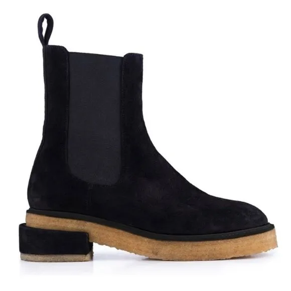 FRAME Suede Chunky Chelsea Boots