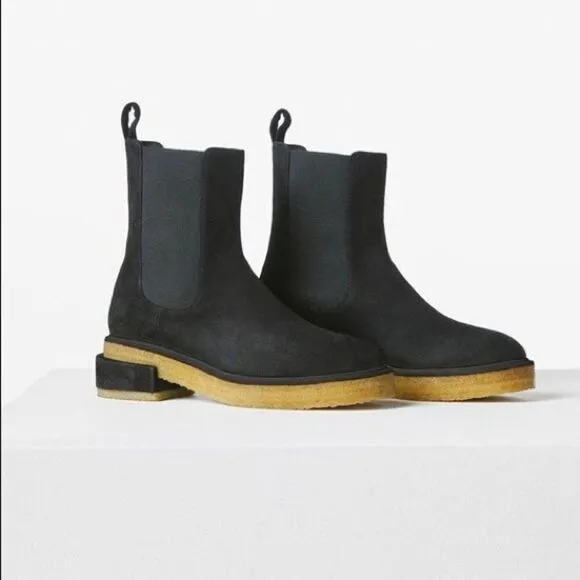 FRAME Suede Chunky Chelsea Boots