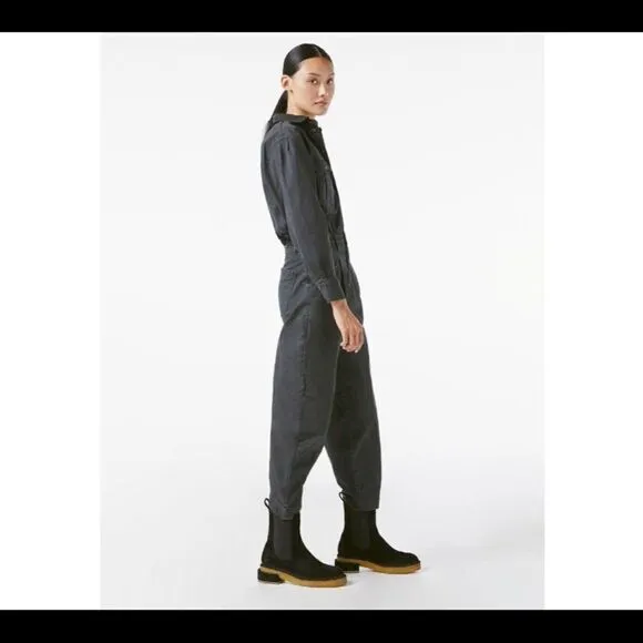 FRAME Suede Chunky Chelsea Boots