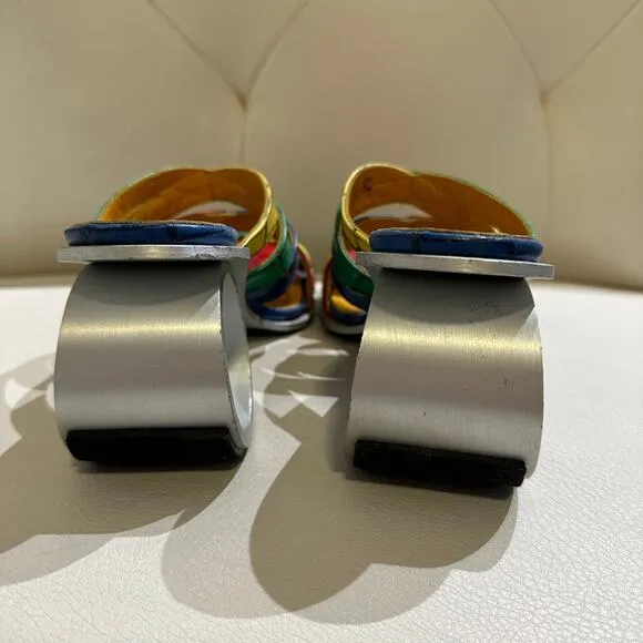Free Lance Paris Rare Vintage Mule Heels - Size 5.5