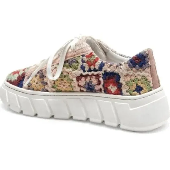 FREE PEOPLE Catch Me Crochet Womens Shoes Size EURO 37  NEW