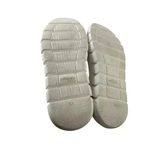 Free People Catch Me If You Can Crochet Platform Sneaker Size 36