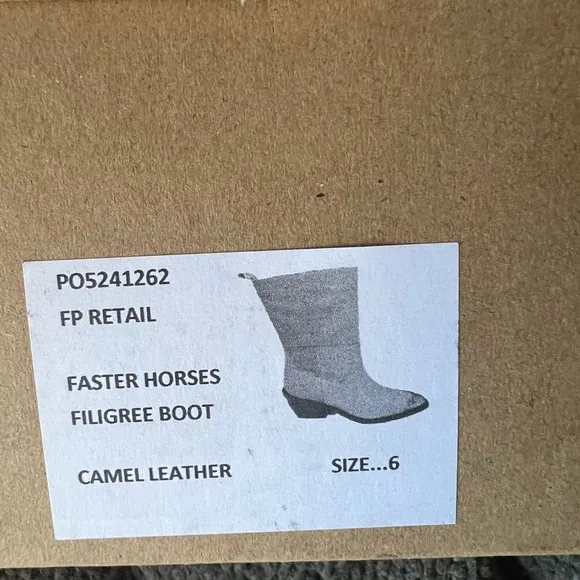 Free People Faster Horses Filigree Boots, Various Sizes  NWB