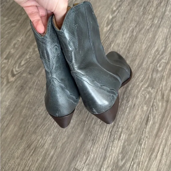 FREE PEOPLE New Frontier Western Boots in Stargazer 38