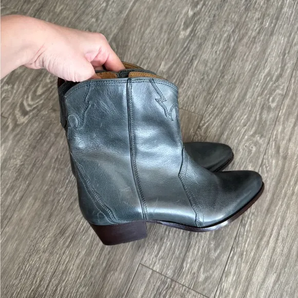 FREE PEOPLE New Frontier Western Boots in Stargazer 38