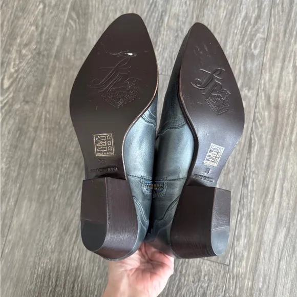 FREE PEOPLE New Frontier Western Boots in Stargazer 38
