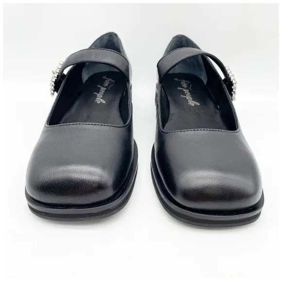 Free People Rumor Diamante Mary Janes Size 6.5