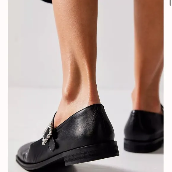 Free People Rumor Diamante Mary Janes Size 6.5