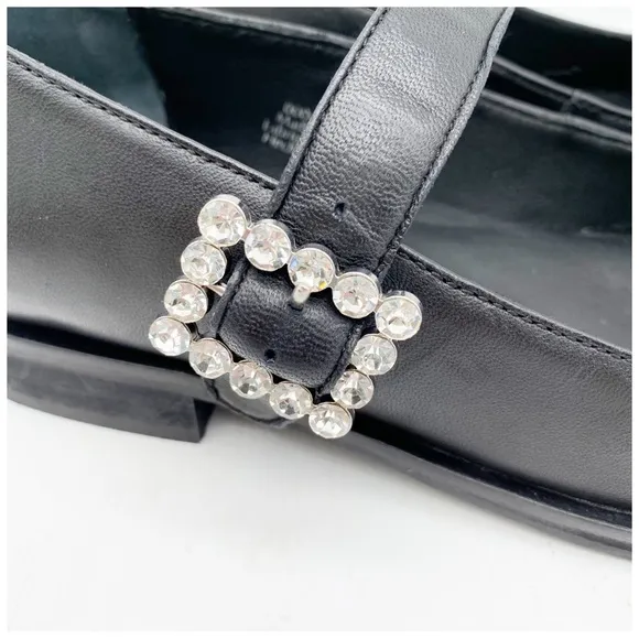 Free People Rumor Diamante Mary Janes Size 6.5