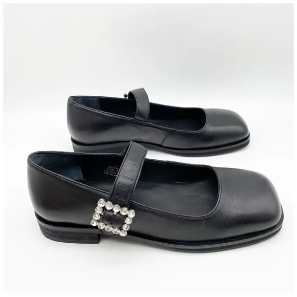 Free People Rumor Diamante Mary Janes Size 6.5