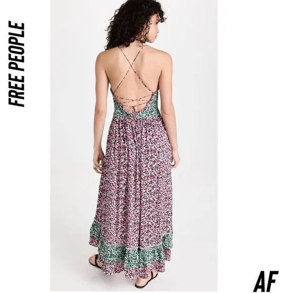 FREE PEOPLE ONE I LOVE MAXI DRESS NEW