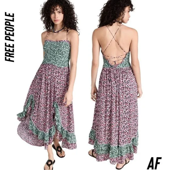 FREE PEOPLE ONE I LOVE MAXI DRESS NEW