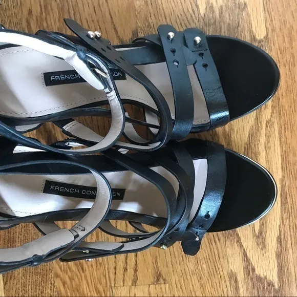 French connection Nolinda caged sandal heel‎ 39.5