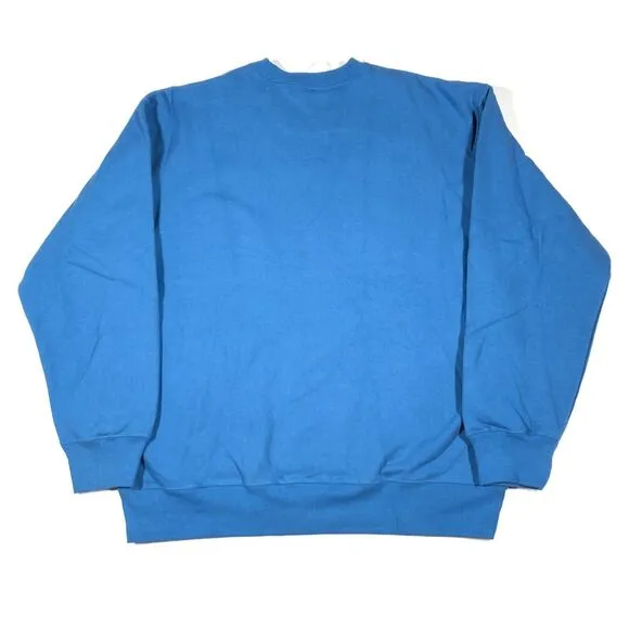 FW20 Supreme Small Box Logo Crewneck Sweater Pale Royal Size XL Streetwear B29