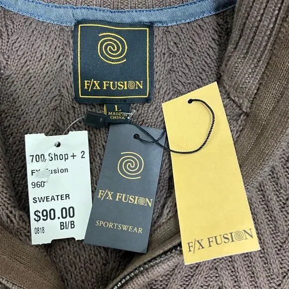 F/X FUSION Ombré Sweater