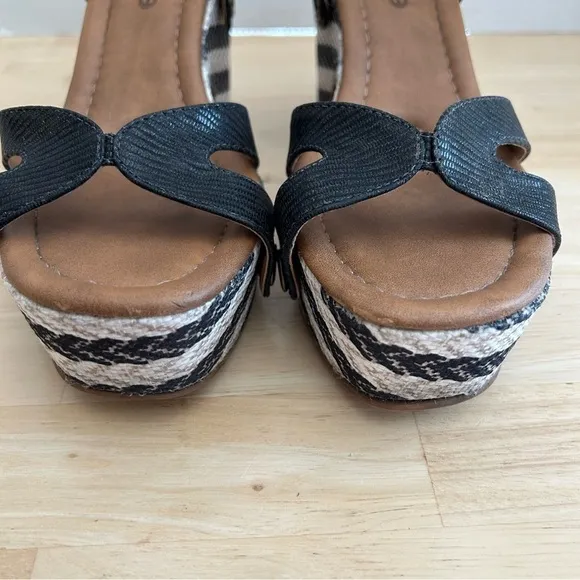 Galibelle Interchangeable Platform Sandals/Size 10
