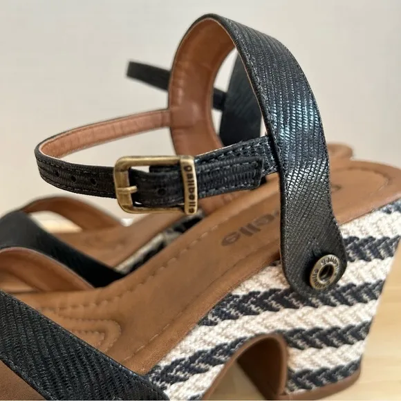 Galibelle Interchangeable Platform Sandals/Size 10
