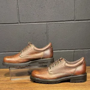 GBX Operator Chunky Brown Leather Oxford Shoes Men’s 12