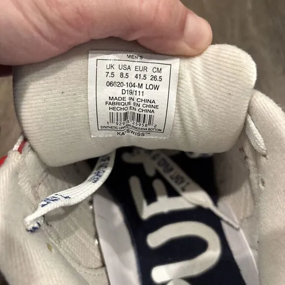 Ghostbusters 35th Limited Edition K-Swiss SI-18 Mr Stay Puft Shoes Mens 8.5‎