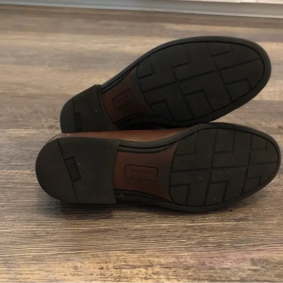 Giorgio Brutini Le Glove Brown Leather Loafers Shoes Mens Size 10 Nice Easter