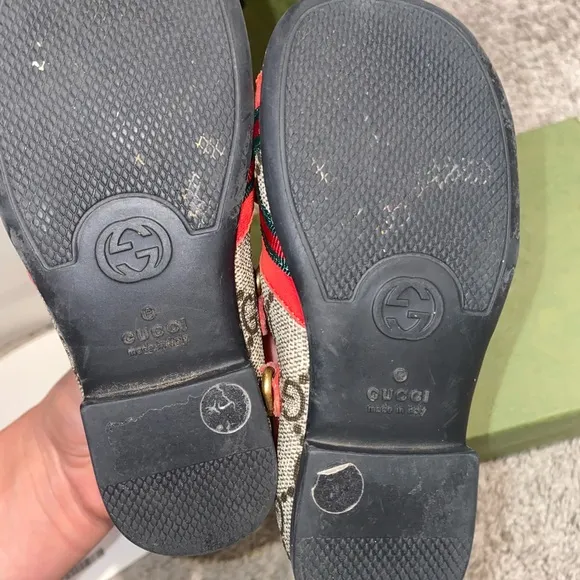 Girls Gucci maryjane shoes