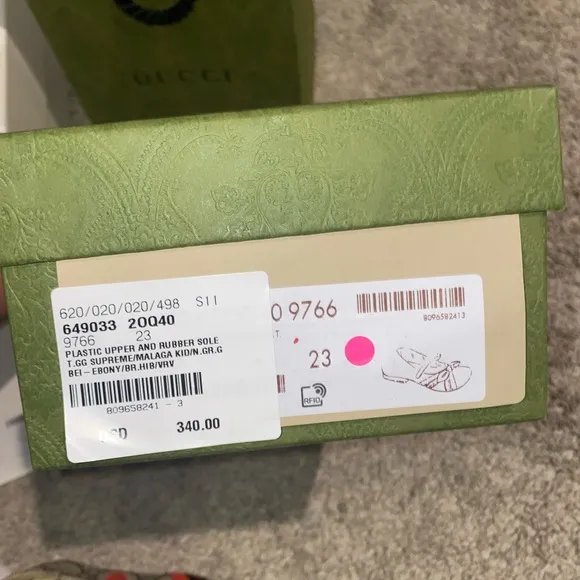 Girls Gucci maryjane shoes