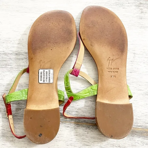 Giuseppe Zanotti Thong sandals size 38.5