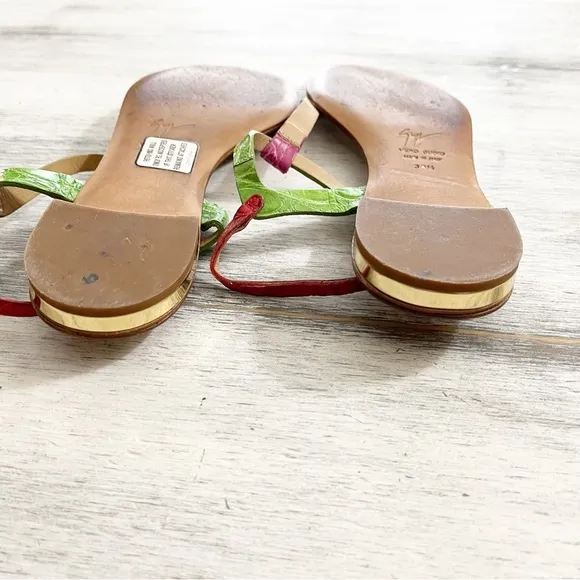 Giuseppe Zanotti Thong sandals size 38.5