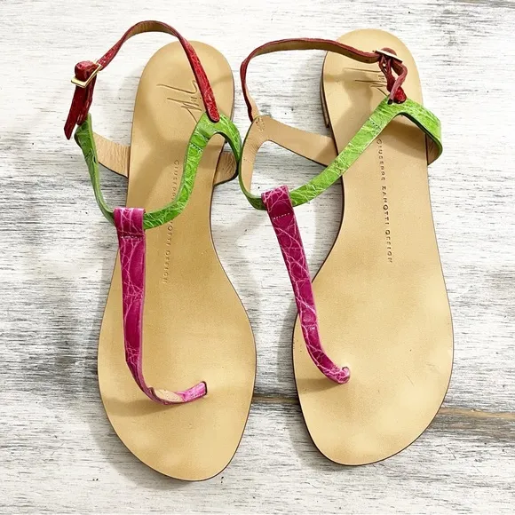 Giuseppe Zanotti Thong sandals size 38.5