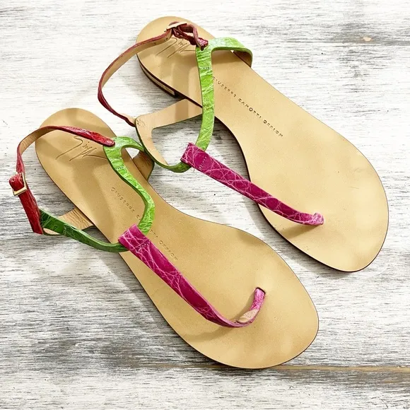Giuseppe Zanotti Thong sandals size 38.5