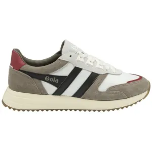 Gola Classics Men's Chicago Sneakers – Size 9, Off White/Rhino/Black Shoes