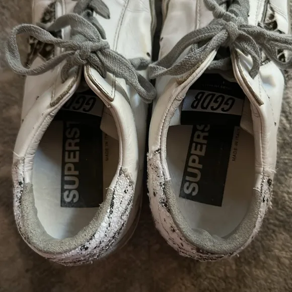 Golden Goose Superstar Sequin Cheetah Sneakers 38
