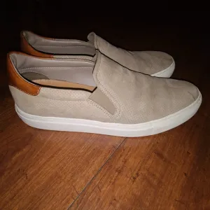 Good Man Brand Legend Slip-On Sand Vachetta Sneaker Italy Shoes Mens 10.5