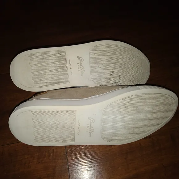 Good Man Brand Legend Slip-On Sand Vachetta Sneaker Italy Shoes Mens 10.5