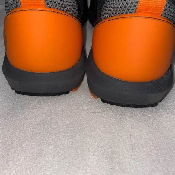 Gray and Black Athletic Shoes