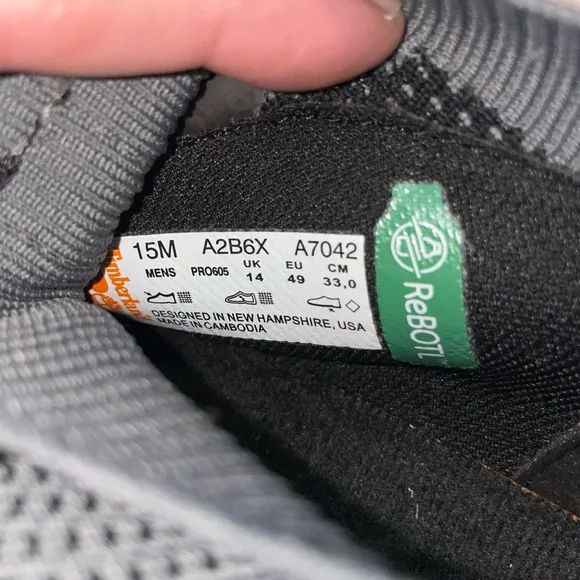 Gray and Black Athletic Shoes
