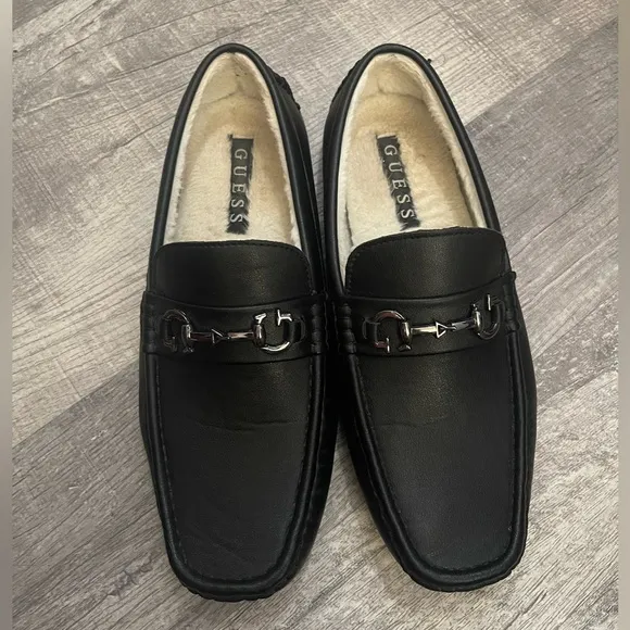 GUESS‎ GMADLERS BLACK LOAFERS