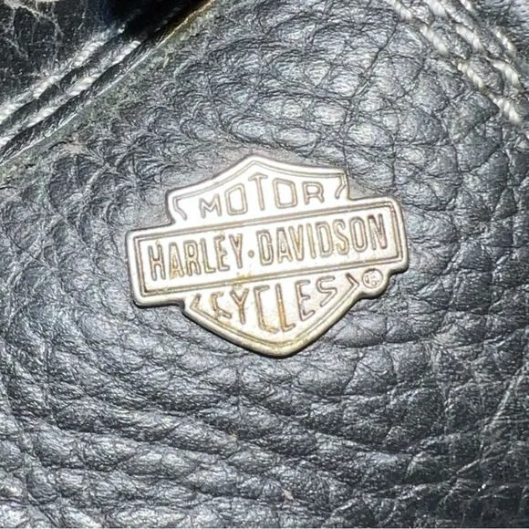Harley Davidson vintage black boot shoes!