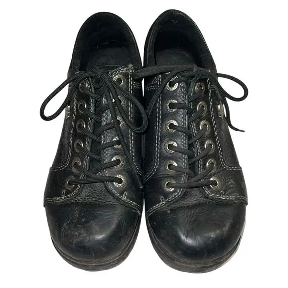 Harley Davidson vintage black boot shoes!