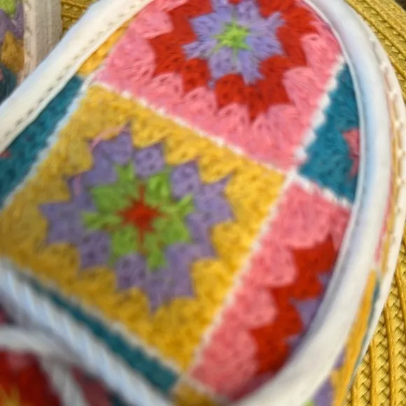 Hey Dude Crochet Colorful ladies Slip-On Shoes