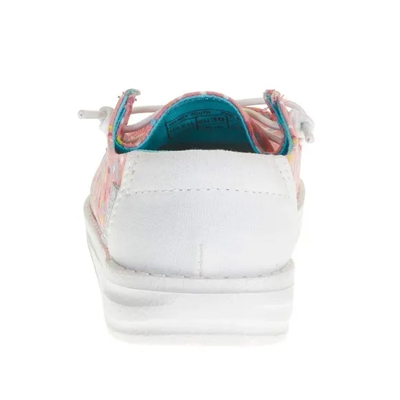 HEY DUDE Wendy Youth Birthday Pink Sprinkles Casual Shoes
