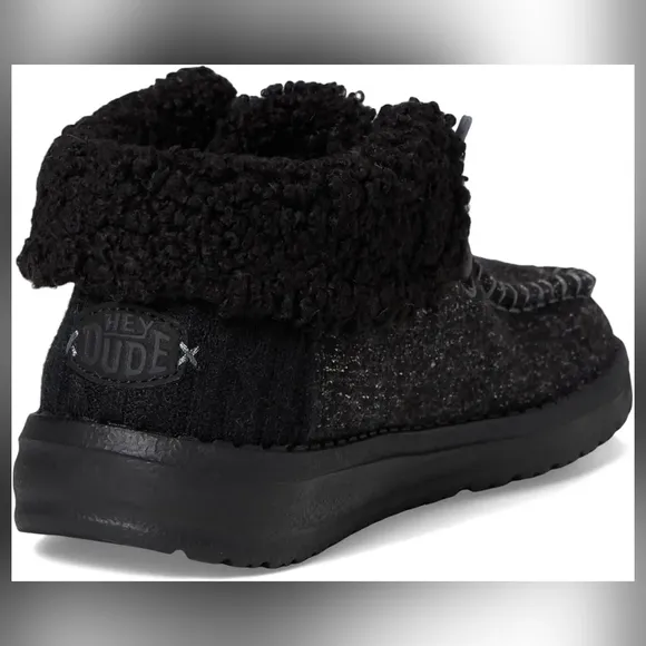 Hey Dude Youth Wendy Fold Brushed Cozy
