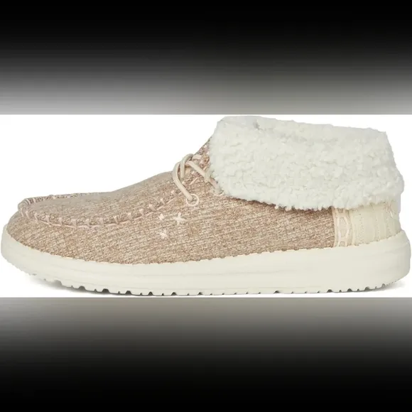 Hey Dude Youth Wendy Fold Brushed Cozy