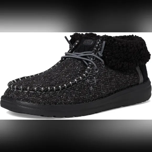 Hey Dude Youth Wendy Fold Brushed Cozy