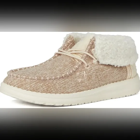 Hey Dude Youth Wendy Fold Brushed Cozy