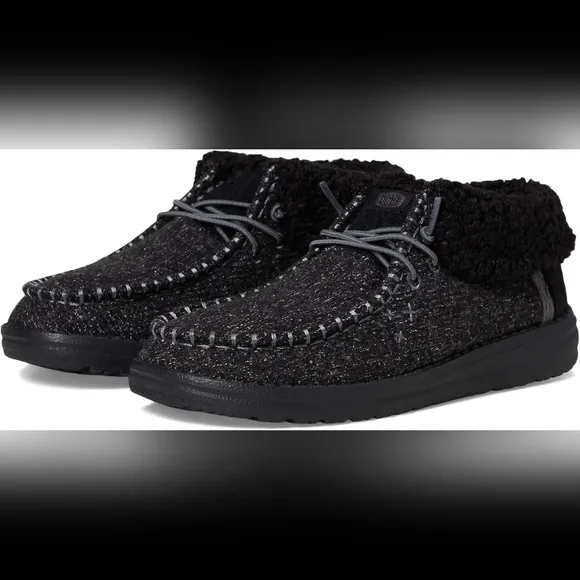 Hey Dude Youth Wendy Fold Brushed Cozy