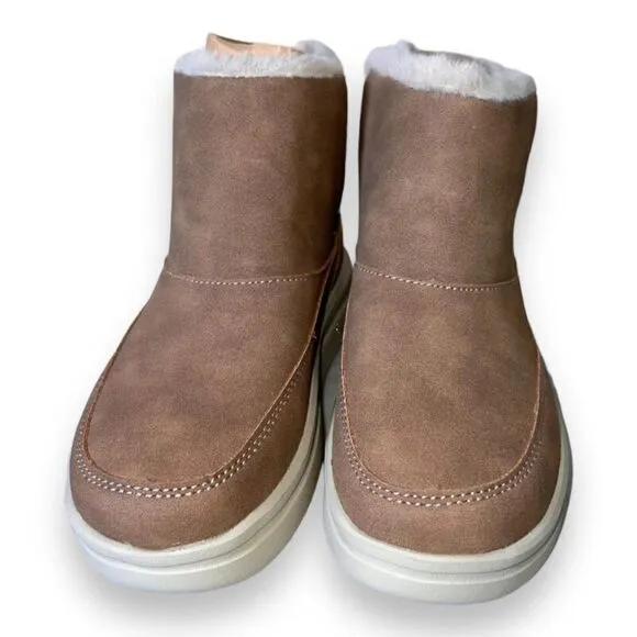 Hey Dude Mel Casual Shoes &quot;Chestnut&quot; Leopard Youth 12