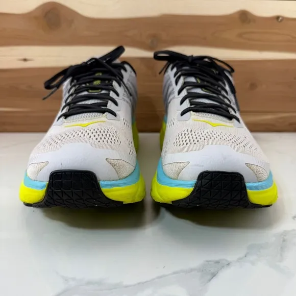 Hoka One One Clifton 6 Lunar Rock Nimbus Shoes (1102872-LRNC) Men's Size 12
