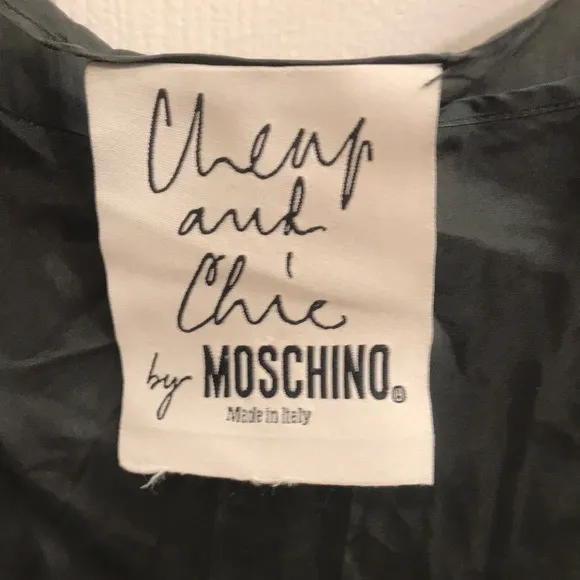 HOST PICK ⚡️FINAL PRICE⚡️ Moschino Cheap and Chic Black Dress or Lingerie