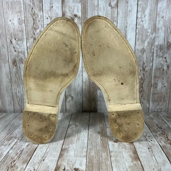 Imperial shoe company vintage cream Oxford - Mens 9 wide‎